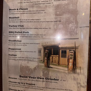 Duffy's Garage & Grille - Grinders menu 5/2023 - Pizza Near Me - Petoskey, Michigan Duffy's Garage & Grille - Grinders menu 5/2023 - Pizza Near Me - Petoskey, Michigan
