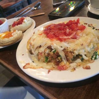 The Wild Fork - Salmon frittata - American Near Me - Tulsa, Oklahoma The Wild Fork - Salmon frittata - American Near Me - Tulsa, Oklahoma