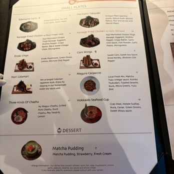 Mensho - Small plates page of the menu - Ramen Near Me - Kapolei, Hawaii Mensho - Small plates page of the menu - Ramen Near Me - Kapolei, Hawaii