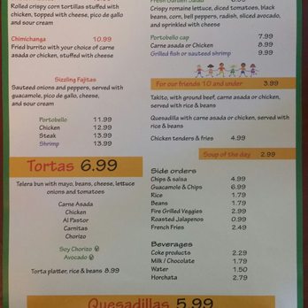 Taco Shop - Menu page 2 - Tacos Near Me - Palatine, Illinois Taco Shop - Menu page 2 - Tacos Near Me - Palatine, Illinois