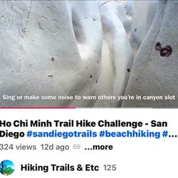 Ho Chi Minh Trail - Narrow slot canyon