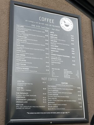 Menu photo 3 Mile Marker 7 Coffee Truth or Consequences, NM Menu photo 3 Mile Marker 7 Coffee Truth or Consequences, NM