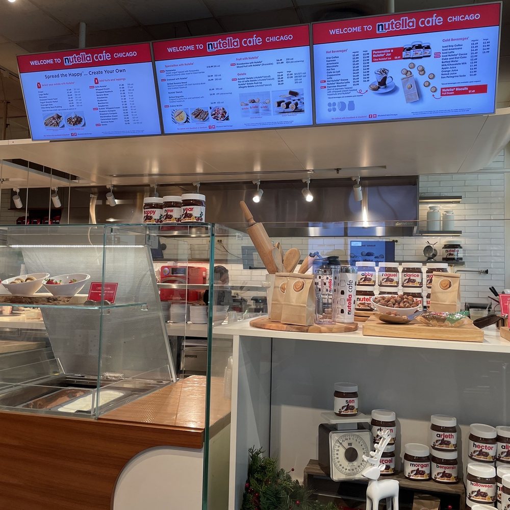 Nutella Cafe - Desserts Near Me - Chicago, Illinois Nutella Cafe - Desserts Near Me - Chicago, Illinois