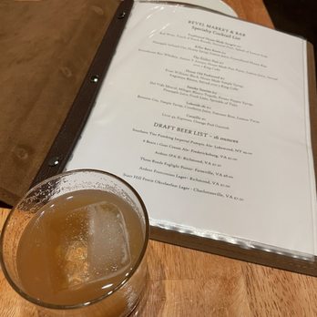 Revel Market and Bar - Cocktail and drinks menu (the perfect pear) - Bars Near Me - Richmond, Virginia Revel Market and Bar - Cocktail and drinks menu (the perfect pear) - Bars Near Me - Richmond, Virginia