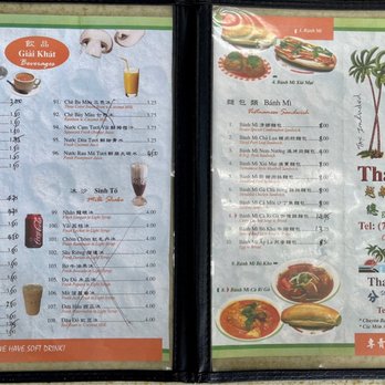 Thanh Da - Menu (1 of 2) as of March 2023 - Vietnamese Near Me - Brooklyn, New York Thanh Da - Menu (1 of 2) as of March 2023 - Vietnamese Near Me - Brooklyn, New York
