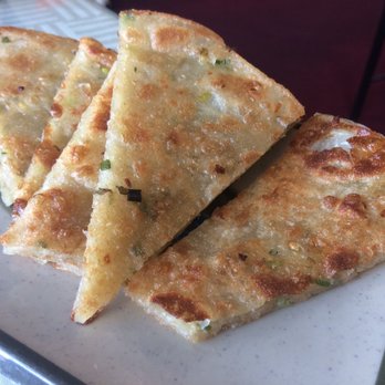 Dumpling Depot - Green Onion Pancake ($5.95)- 4.5/5 stars - Dim Sum Near Me - Sunnyvale, California Dumpling Depot - Green Onion Pancake ($5.95)- 4.5/5 stars - Dim Sum Near Me - Sunnyvale, California