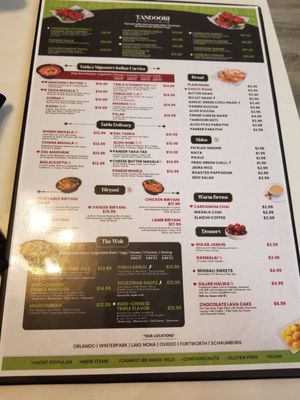 Menu photo 3 Tabla Indian Restaurant Richmond Richmond, KY Menu photo 3 Tabla Indian Restaurant Richmond Richmond, KY