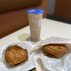J&G Fried Chicken - Chicken sandwiches and taro cosmic milk tea