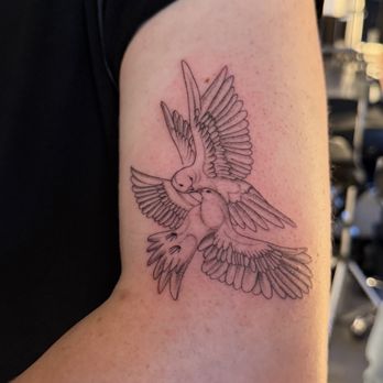 Inked House - Dove Tattoo - Tattoo Near Me - Lewisville, Texas Inked House - Dove Tattoo - Tattoo Near Me - Lewisville, Texas
