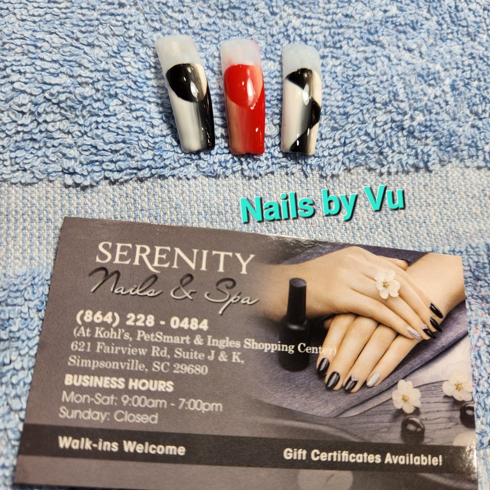 SERENITY NAILS & SPA 101 Photos & 46 Reviews 621 Fairview Rd