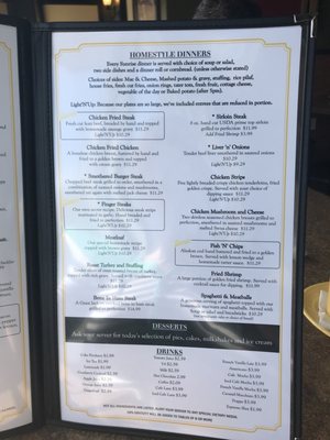 Menu photo 7 The Original Sunrise Cafe Meridian, ID