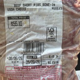 I would've loved to have this sliced in half inch sizes like they do by the butcher in my neighborhood Schnucks in university.