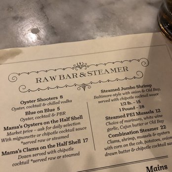 Mama's on the Half Shell - Bars Near Me - Baltimore, Maryland