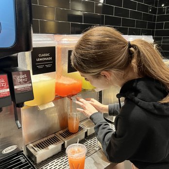 CAVA - Drinks! Mix strawberry lemonade with classic. - Mediterranean Near Me - Irving, Texas