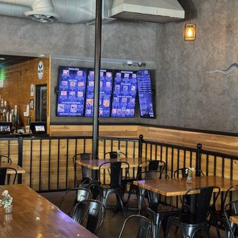 Smoke & Fire Social Eatery - Menu board and interior - Barbeque Near Me - Riverside, California Smoke & Fire Social Eatery - Menu board and interior - Barbeque Near Me - Riverside, California
