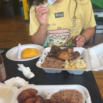 SP Jamaican Jerk Kitchen - A Beef Pattie and two plates of Jerk Chicken - Comfort Food Near Me - Hendersonville, North Carolina SP Jamaican Jerk Kitchen - A Beef Pattie and two plates of Jerk Chicken - Comfort Food Near Me - Hendersonville, North Carolina