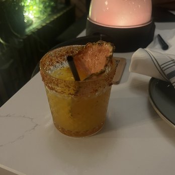 Rouge - The Spicy Passionfruit Margarita - New American Near Me - Studio City, California Rouge - The Spicy Passionfruit Margarita - New American Near Me - Studio City, California