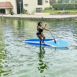 Stand Up Paddle North Texas-SUP NTX - I fell so many times - must use the board for your size!
