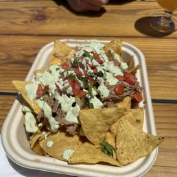 Carnitas nachos Carnitas nachos