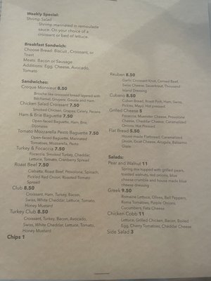Menu photo 8 The Bekery Lake Charles, LA