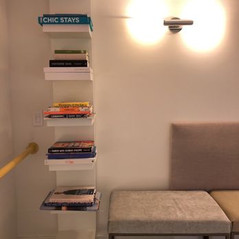 Celsious - Reading shelf of books while you wait - Laundry Services Near Me - Brooklyn, New York