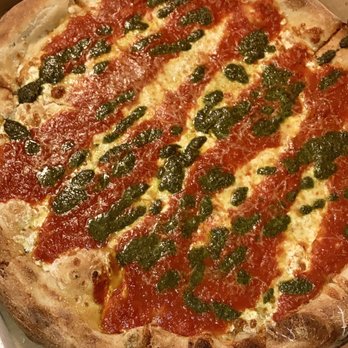 Austin Street Pizza - Pesto margarita - Pizza Near Me - Forest Hills, New York Austin Street Pizza - Pesto margarita - Pizza Near Me - Forest Hills, New York