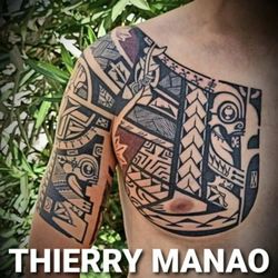 Tin-Tin Tatouages - tattoo by Thierry Manao