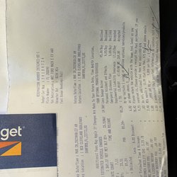 Budget Rent A Car - Copy of signed contract