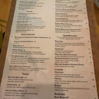 Kaya - Menu - Caribbean Near Me - Pittsburgh, Pennsylvania Kaya - Menu - Caribbean Near Me - Pittsburgh, Pennsylvania