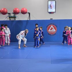 Gracie Barra Buda - Two black belts running the class, one of which is ni-dan(2nd stripe)