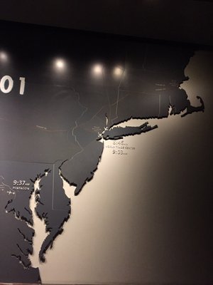 Photo of 9/11 Tribute Museum - New York, NY, US. 11.20.18 timeline of twin towers attacks