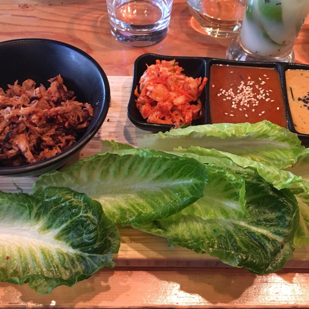 Block Kitchen + Bar - Lettuce wrap with pulled duck - Sandwiches Near Me - Banff, Alberta