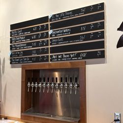 Amani Brewing - Beer taps