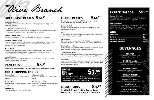 Menu photo 2 The Olive Branch Waco, TX Menu photo 2 The Olive Branch Waco, TX