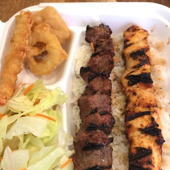 Teriyaki Me! - Beef and chicken plate - Asian Fusion Near Me - Glendale, California