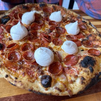 Crust & Craft - Pepperoni and ricotta - Pizza Near Me - Rehoboth Beach, Delaware Crust & Craft - Pepperoni and ricotta - Pizza Near Me - Rehoboth Beach, Delaware