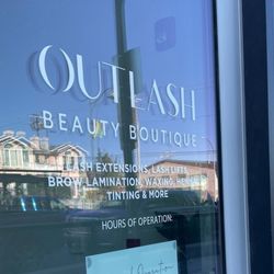 OutLash Beauty Boutique - Montgomery - Front door - Outlash beauty boutique