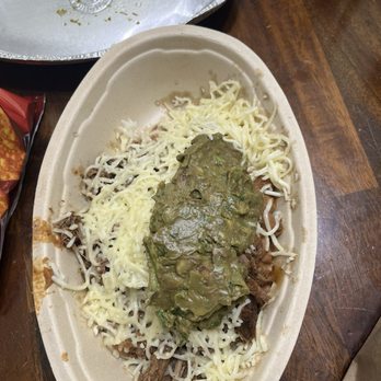Chipotle Mexican Grill - Even the order that my daughter put add ons in looks half empty - Mexican Near Me - Lexington, Kentucky Chipotle Mexican Grill - Even the order that my daughter put add ons in looks half empty - Mexican Near Me - Lexington, Kentucky