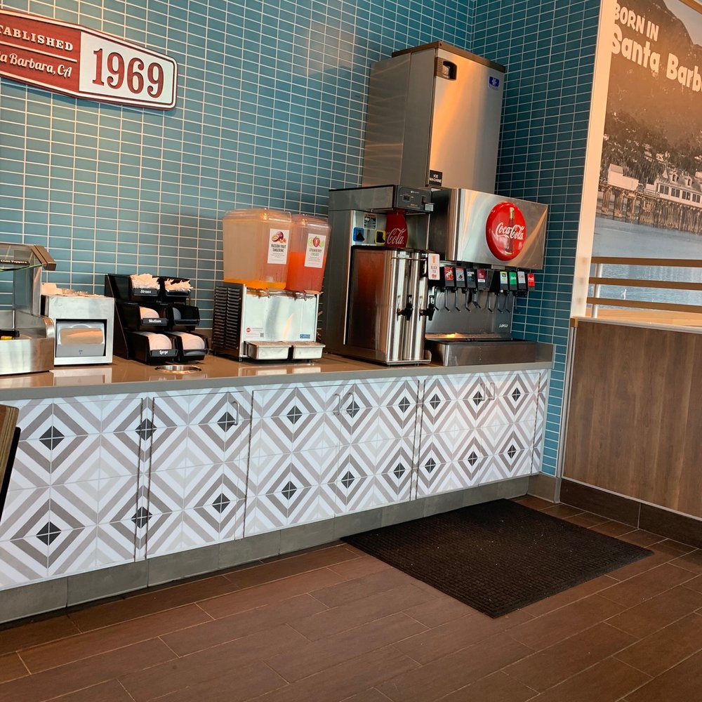 Habit Burger & Grill - a counter with coffee machines - Burgers Near Me - Sumter, South Carolina Habit Burger & Grill - a counter with coffee machines - Burgers Near Me - Sumter, South Carolina