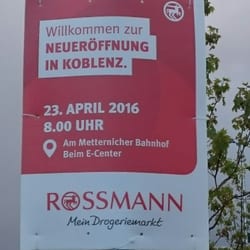 Rossmann - Eröffnungsplakat