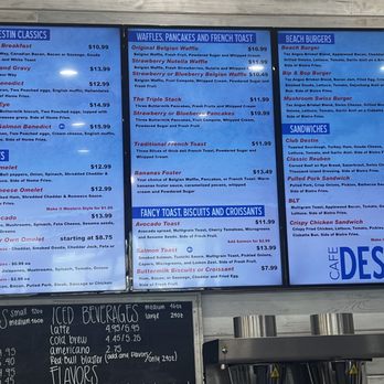 Cafe Destin - MENU OPTIONS - Cafes Near Me - Destin, Florida
