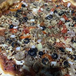 Brothers Special. Large pie. Brothers Special. Large pie.