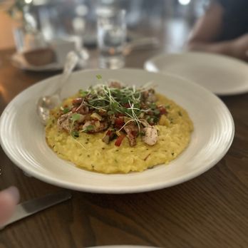 Como - Risotto Al Zafferano 5/5 a beautiful heart dish - Italian Near Me - Kirkland, Washington