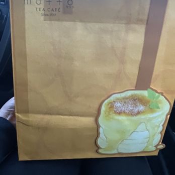 Motto Tea Cafe - Cute bag - Bubble Tea Near Me - San Gabriel, California Motto Tea Cafe - Cute bag - Bubble Tea Near Me - San Gabriel, California
