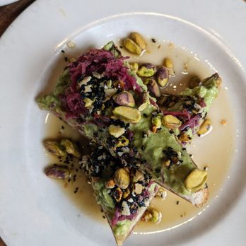 Cafe Flora - Avocado Toast - Vegetarian Near Me - Seattle, Washington