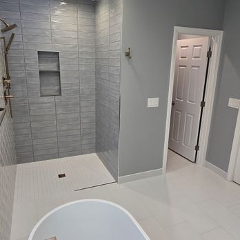 Elite Tile & Remodel - We also added a private toilet room, which before was shared with the old shower.
Call us today to schedule your dream bath remodel. - Flooring Near Me - West Linn, Oregon Elite Tile & Remodel - We also added a private toilet room, which before was shared with the old shower.
Call us today to schedule your dream bath remodel. - Flooring Near Me - West Linn, Oregon