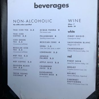 Bamboo Thai Bistro - Beverages - Thai Near Me - Redondo Beach, California Bamboo Thai Bistro - Beverages - Thai Near Me - Redondo Beach, California