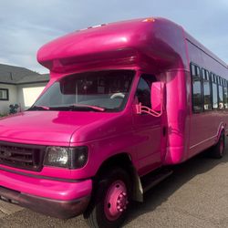 Pink Party Bus