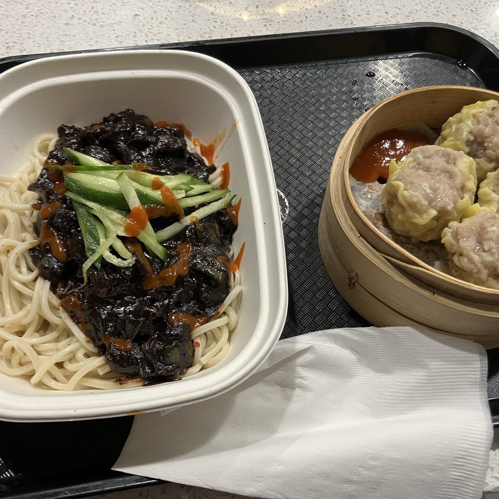 Shu Mai - Meatball of Legends (4pc) and Seafood JiaJangMyeon