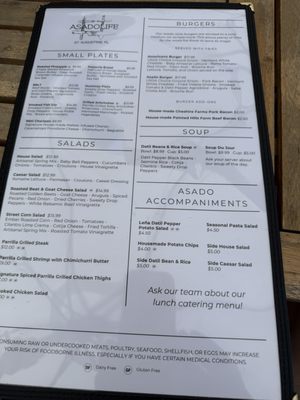Menu photo 8 Asado Life Saint Augustine, FL